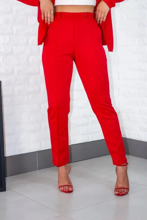 Calça de luxo  Lady Griffe Vermelho