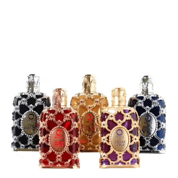Kit Miniaturas Orientica Luxury Collection 5 frasco com 7,5ml cada