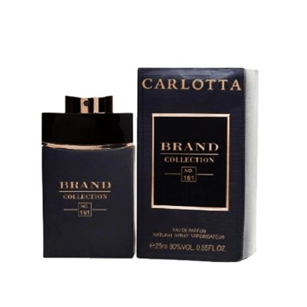 Perfume  Brand Collection 25ml N° 161 INSPIRAÇÃO BLVGARI MAN IN BLACK